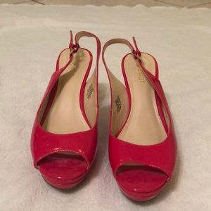 **SOLD** Nine West Platform Peep Toes Heels